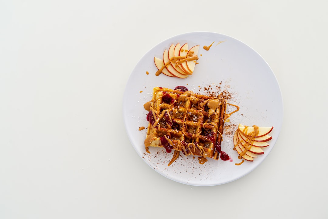 Apple Cinnamon Protein Waffles