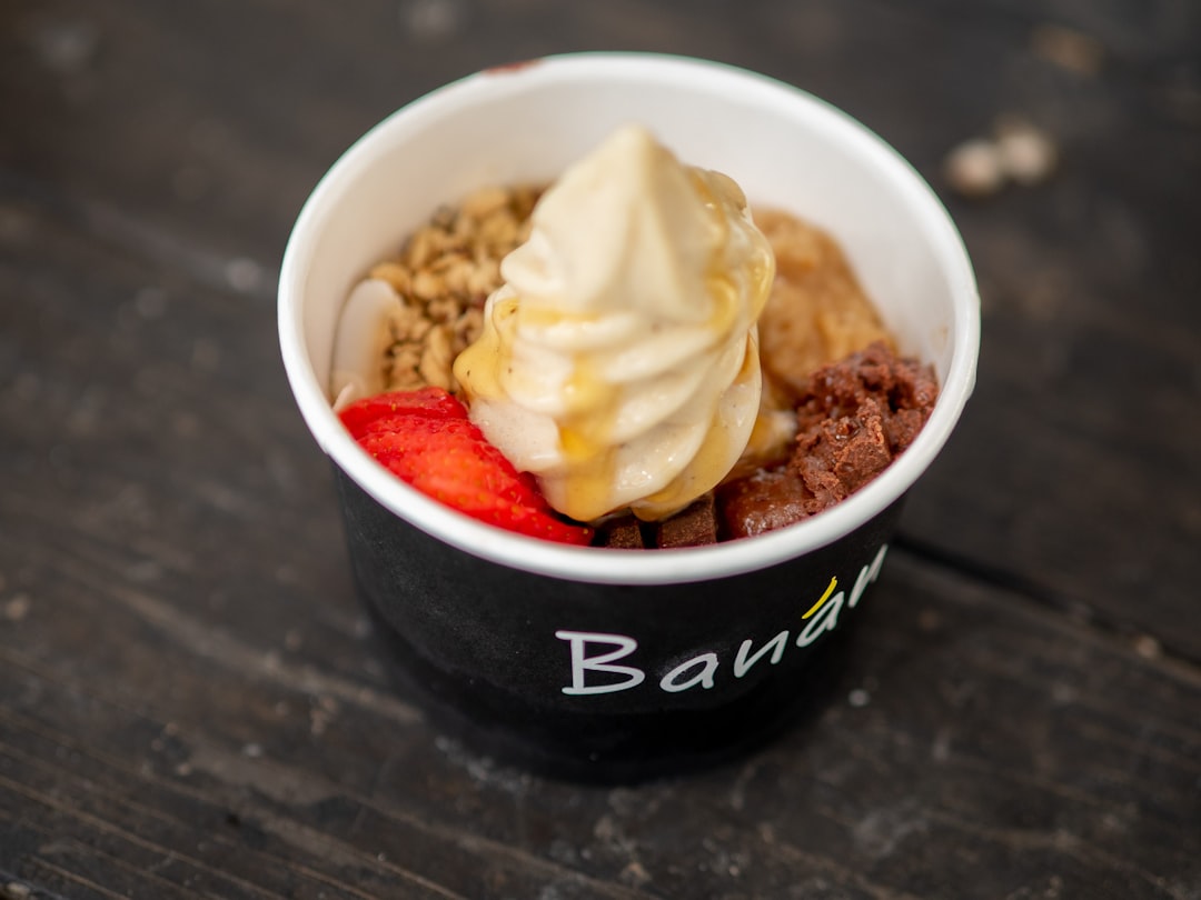 Banana Cream Protein Cup