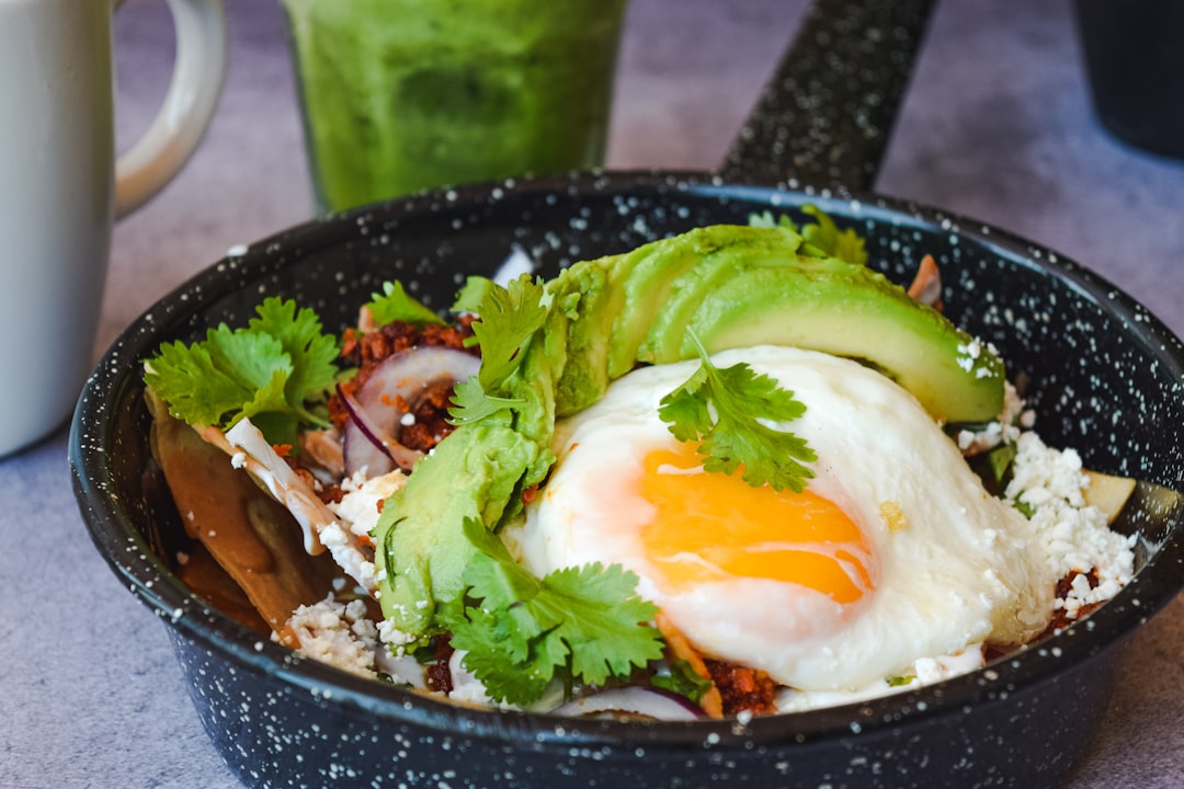 Black bean breakfast bowl