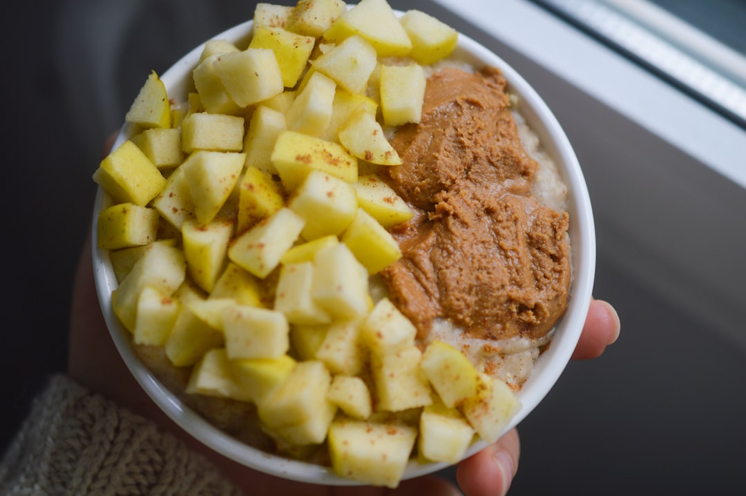 Caramel Apple Protein Bowl