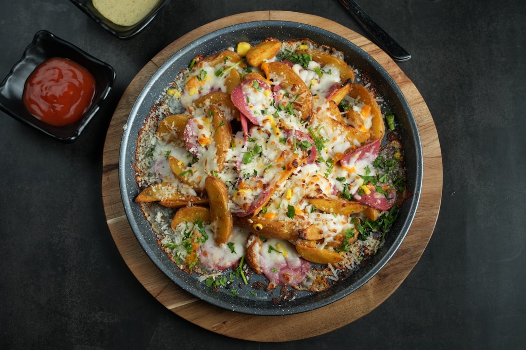 Cheesy Beef Potato Skillet