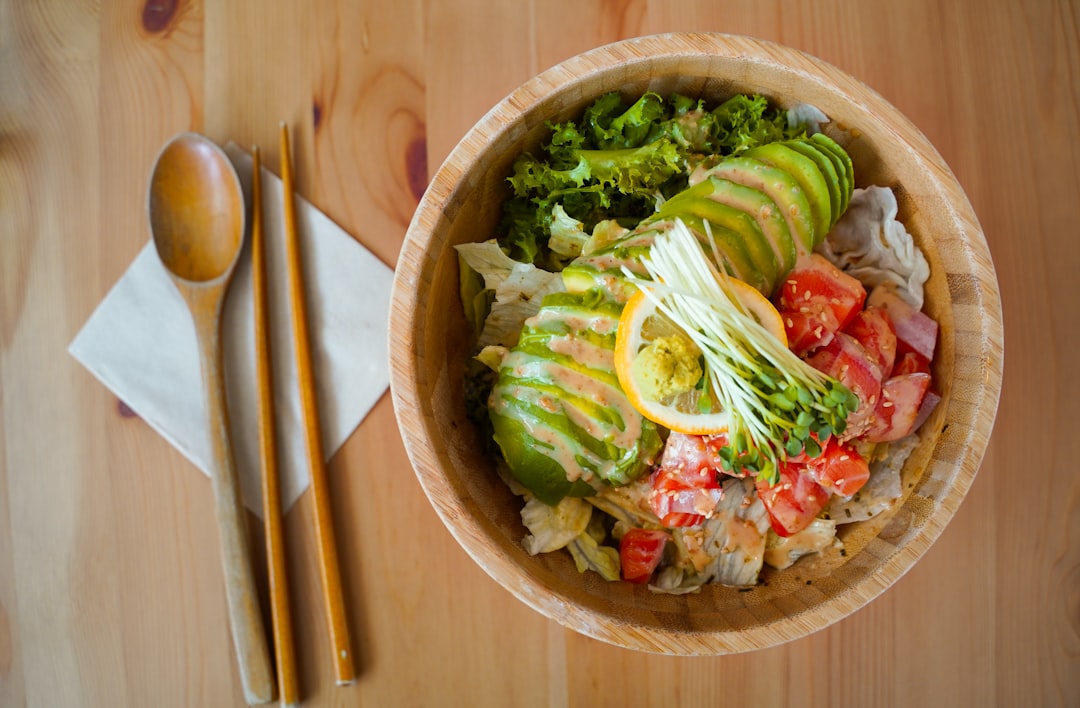 Chicken & avocado salad