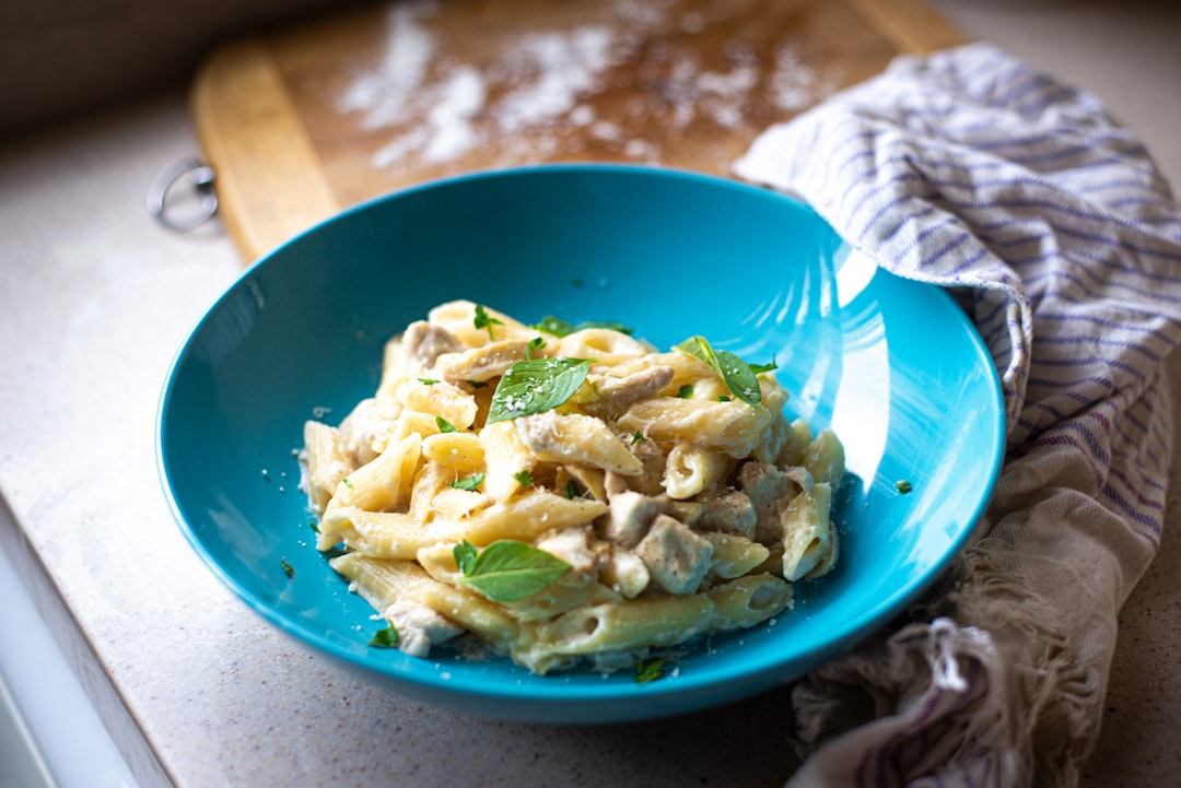 Cottage Cheese Alfredo Pasta
