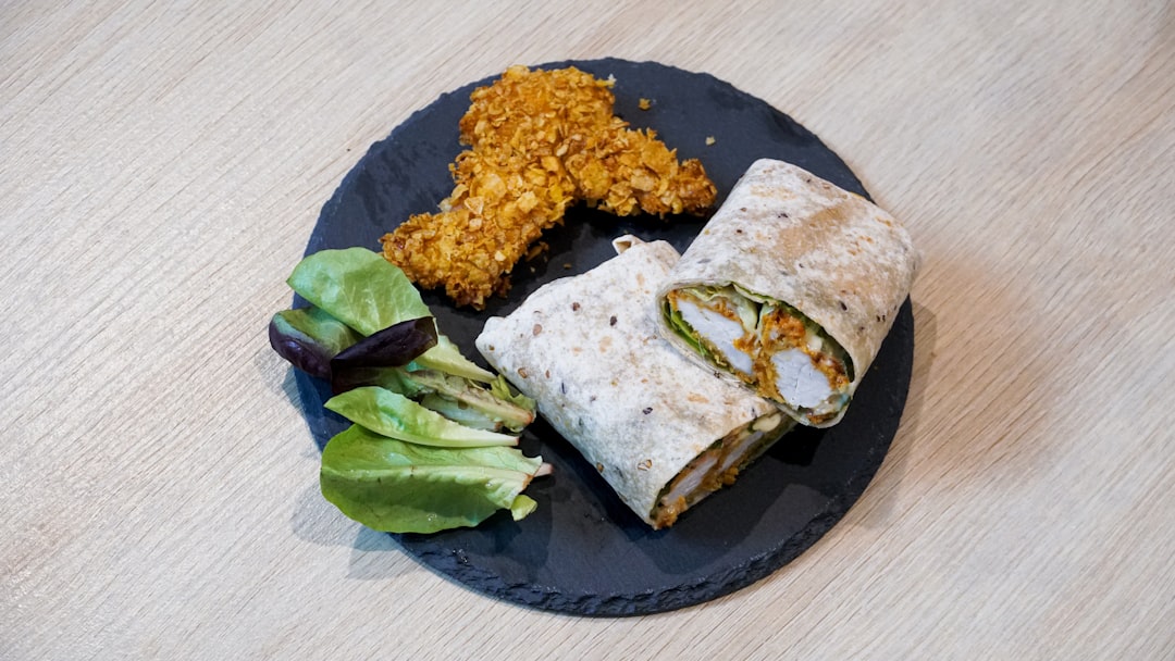 Crispy Chicken Caesar Wrap
