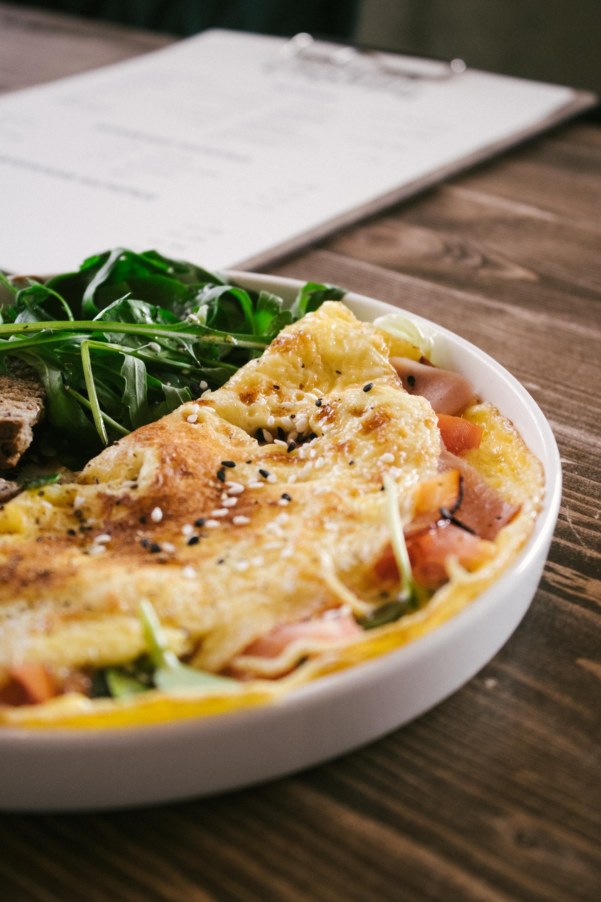 Egg white omelette