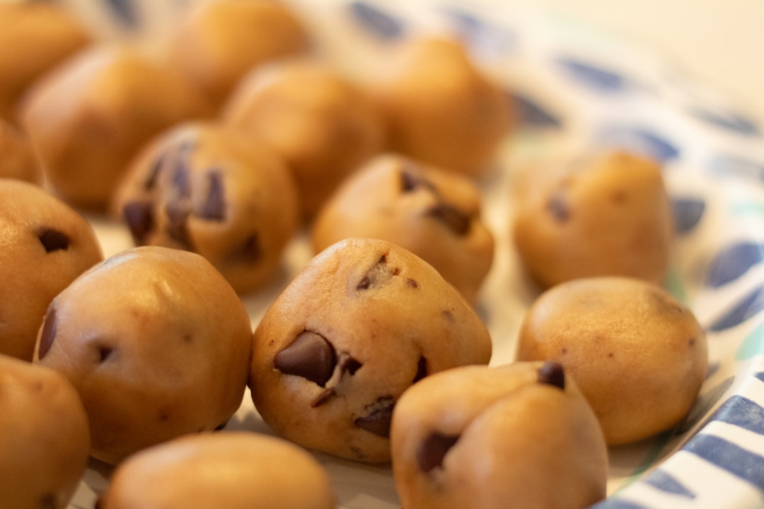 Frozen Cookie Dough Yogurt Bites