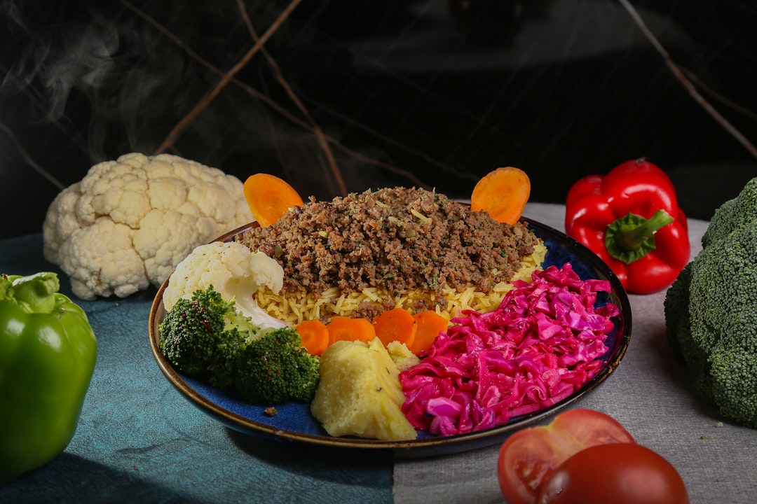 Ground beef & rice bowl