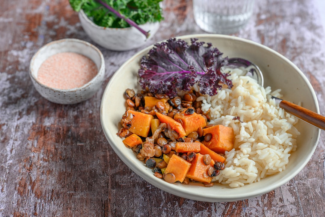 Lentil & sweet potato curry