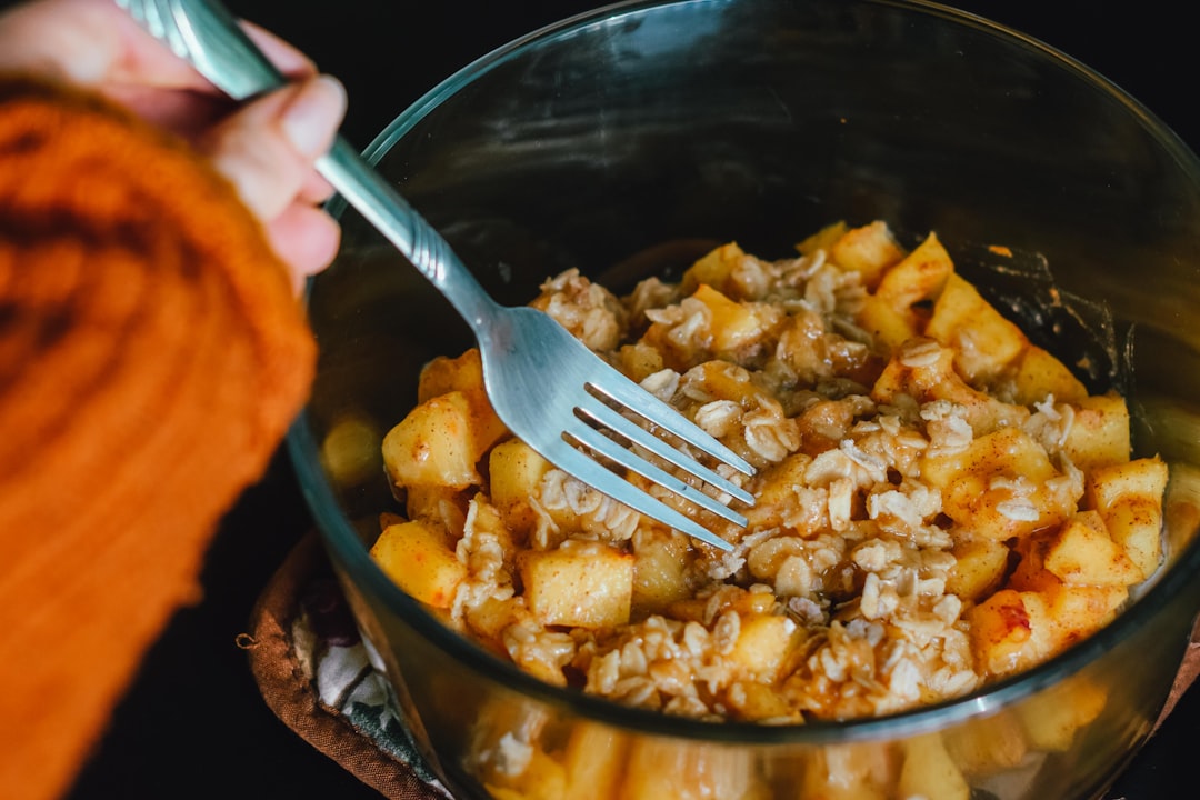 Pork & apple oatmeal
