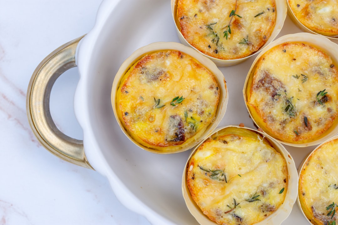 Pork sausage & egg muffins