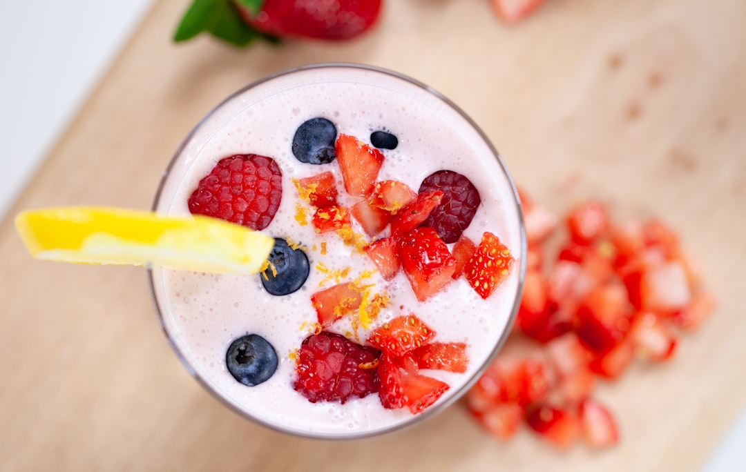 Protein shake & fruit