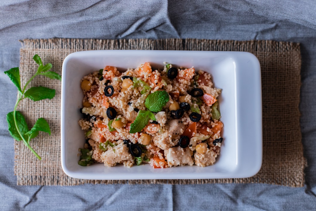Salmon & quinoa salad