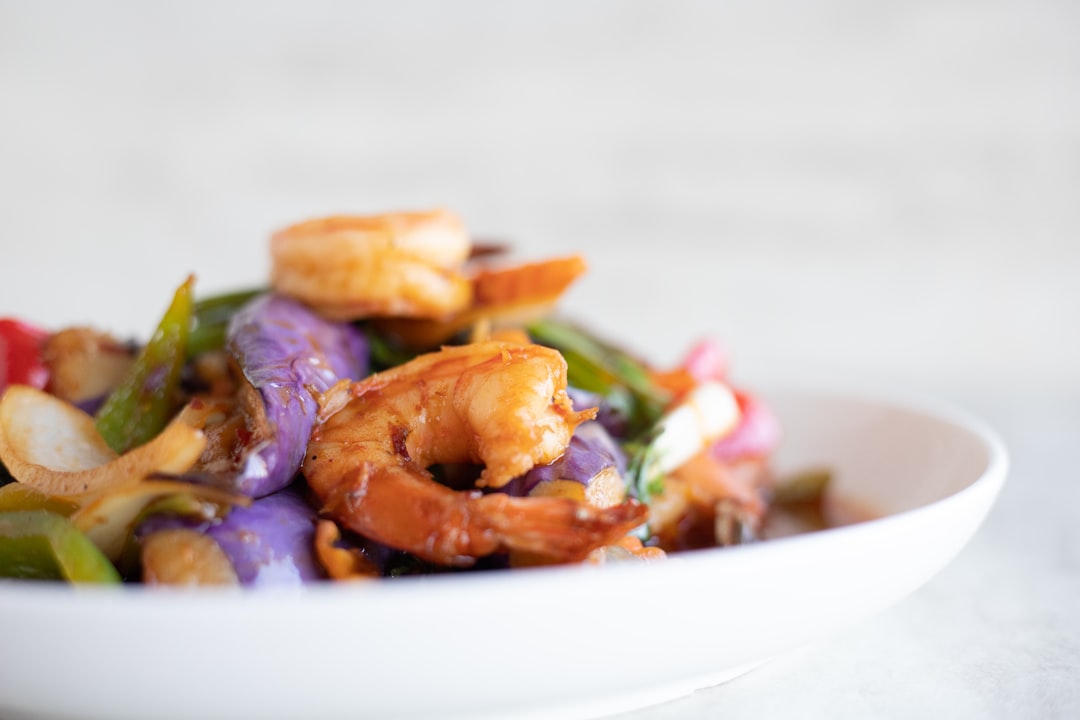 Shrimp stir fry