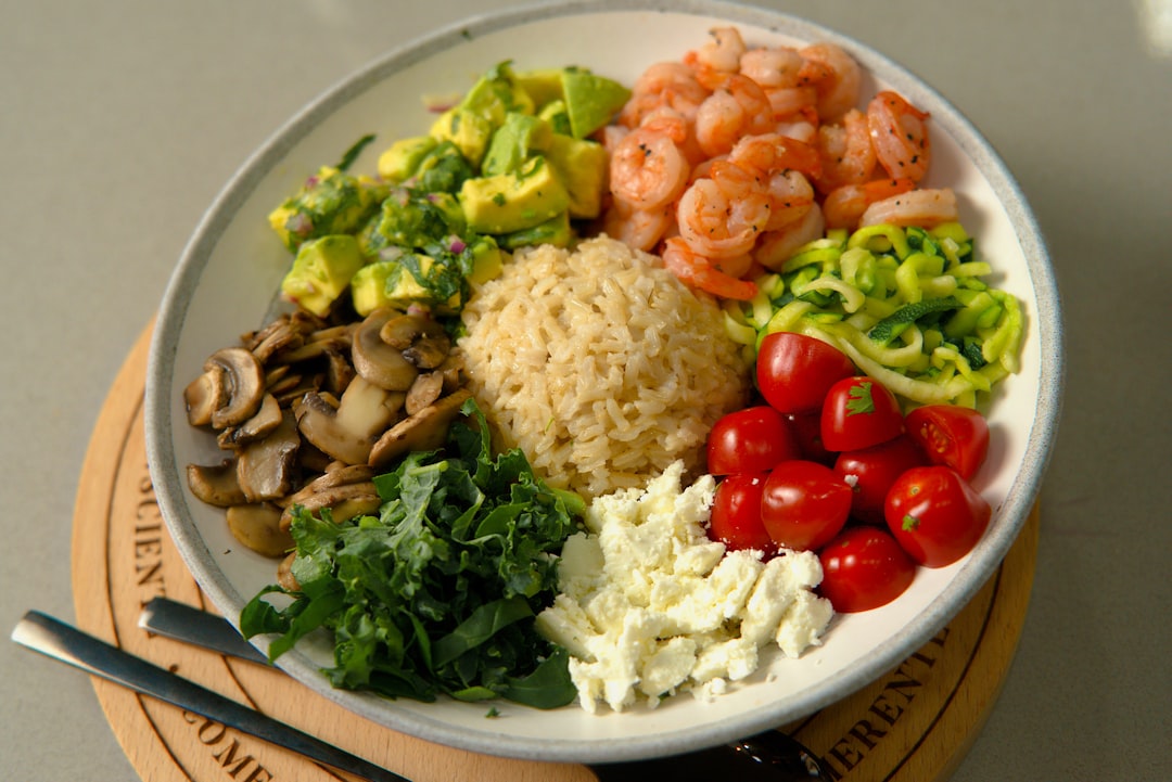 Shrimp & veggie bowl