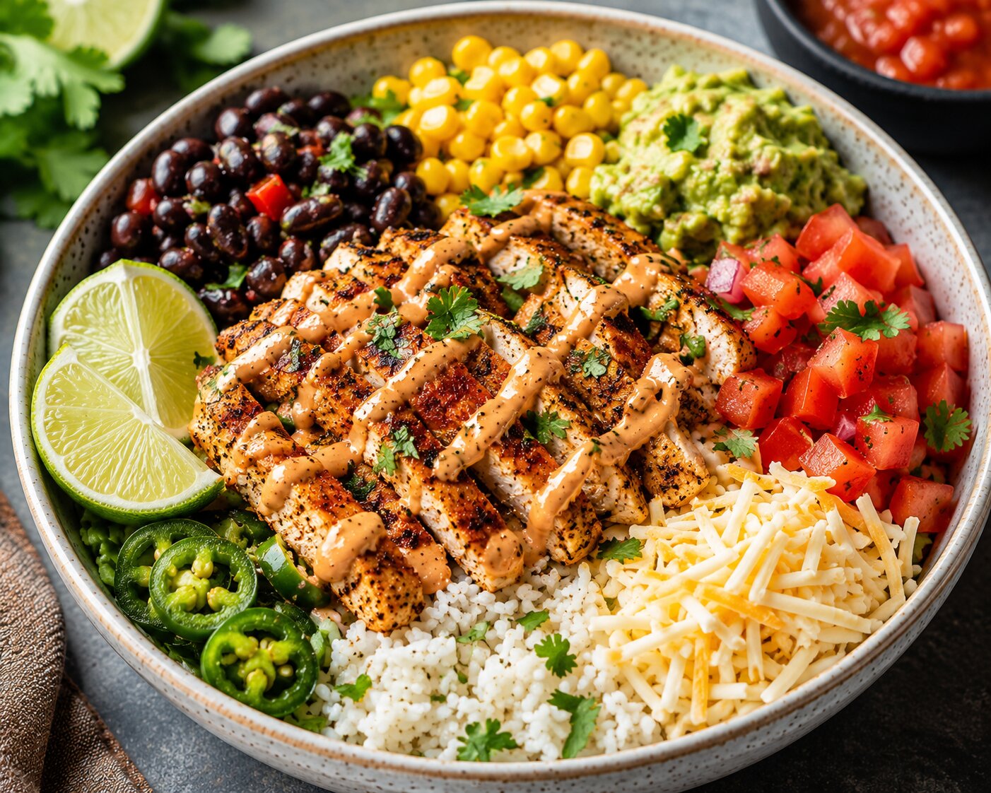 Spicy Southwest Chicken Bowl