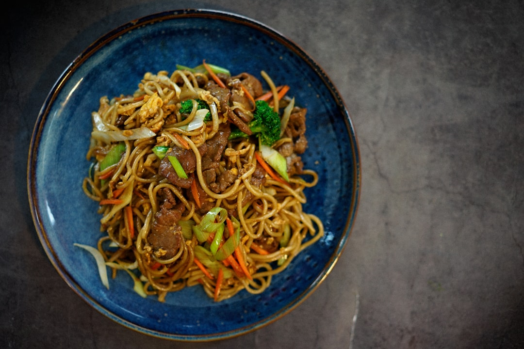 Sweet Garlic Beef Noodles