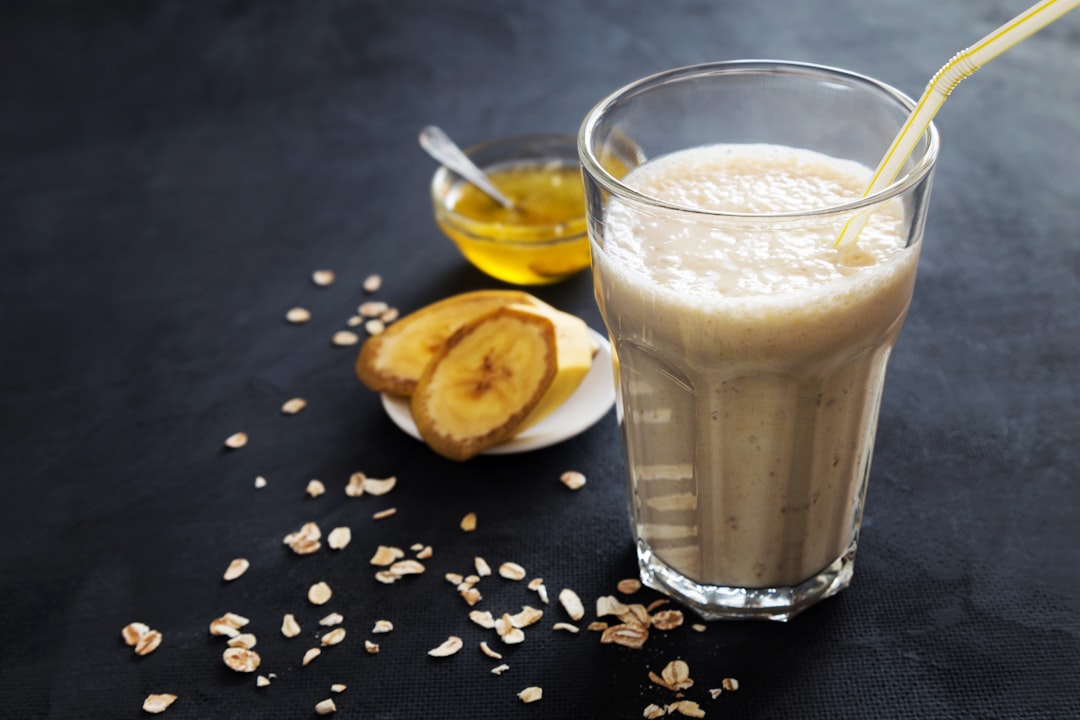 Whey protein shake & oats
